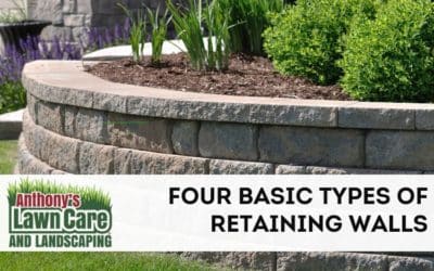 Four basic types of retaining walls