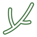 8444025 twig branch tree twigs spring icon