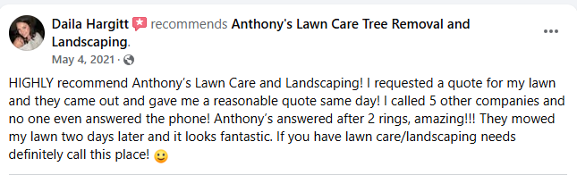 When to hire a lawn care service